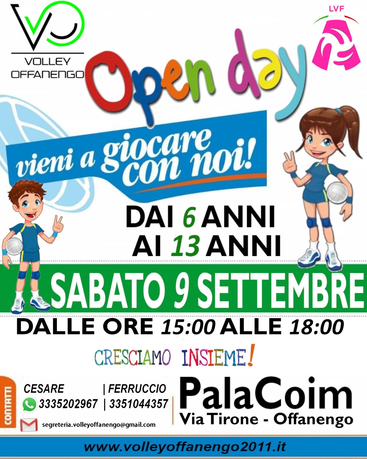 OPEN DAY - 09 SET. 2023