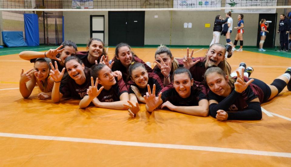 Serie D femminile, prima vittoria per le giovani del Volley Offanengo